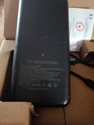 Power Bank 20000 mAh Negro