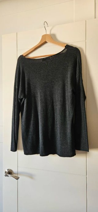 Jersey fino mujer negro talla única Klasiks