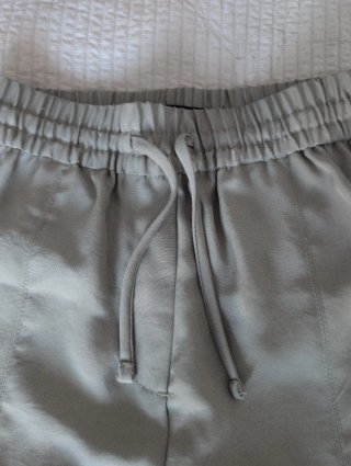 Pantalones Zara Talla XS Verdes Claros