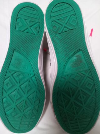 Botas Converse All Star Negras y Verdes