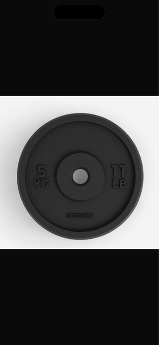 Disco de pesa 5 kg (2)