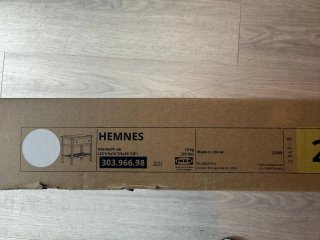 Mueble de baño Ikea HEMNES blanco