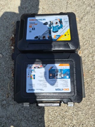 Caja  taladro DEXTER 1500W