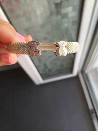 Pulsera Tous Oso Plata