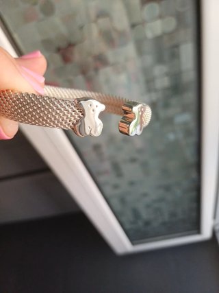 Pulsera Tous Oso Plata
