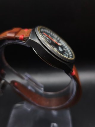 Heuer 13.1 Cronógrafo PVD Negro 1979 - Pre-Tag
