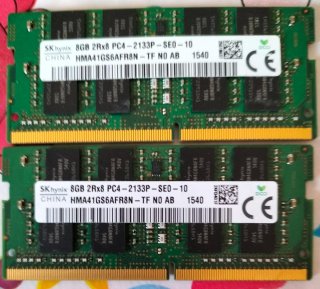 SK hynix 2x8GB DDR4 PC4-2133P RAM - 16Gb totale