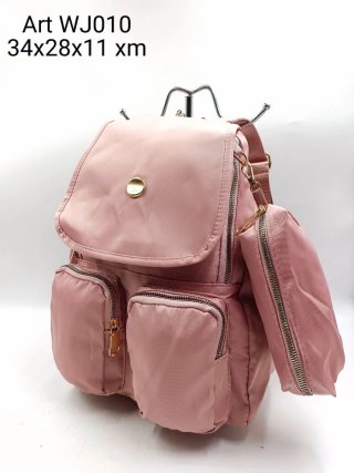 Set zaino 2 pezzi donna vari colori