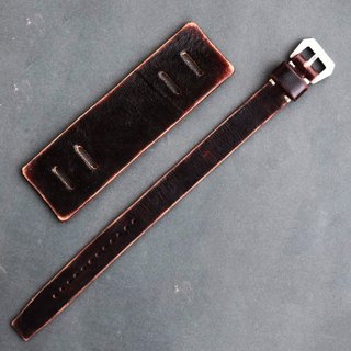 Pulsera de reloj 18-26mm estilo Bund Cuff