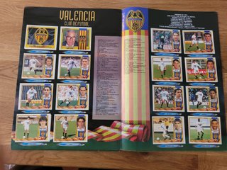 Álbum Liga 95-96 Ediciones Este