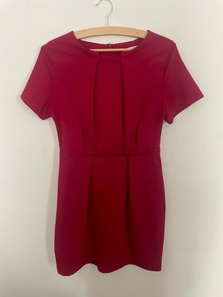 Vestido corto rojo Kling Talla M