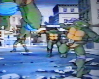 VHS Tortugas Ninja: Tortugas al Ataque. Animación
