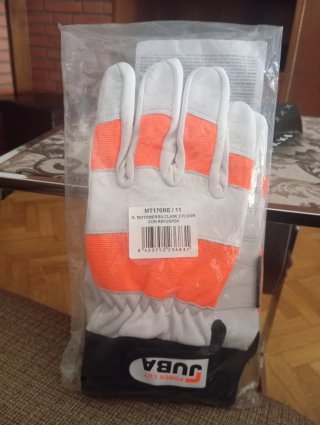 Guantes Motoserrista  Juba Clase 2 Fluor