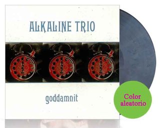Alkaline Trio Goddamnit LP vinilo color punk emo
