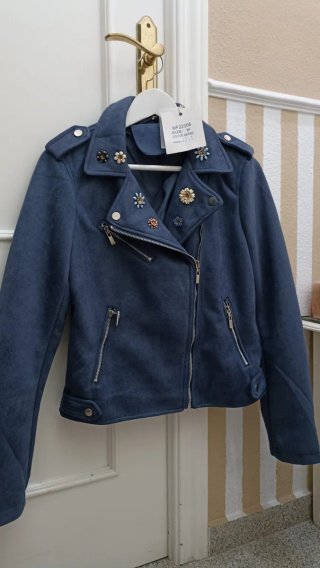 Cazadora azul Talla M