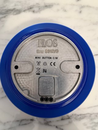 Flos Mini Button bianco blu