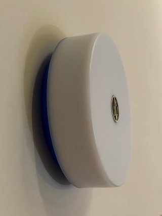 Flos Mini Button bianco blu