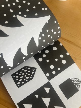 Libro de alto contraste para bebes