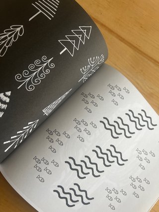 Libro de alto contraste para bebes