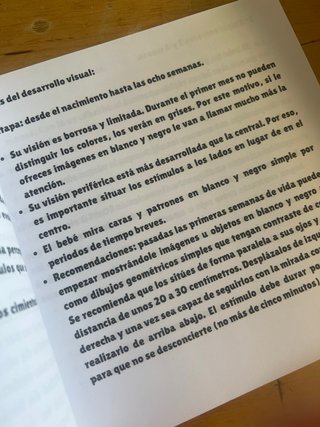 Libro de alto contraste para bebes