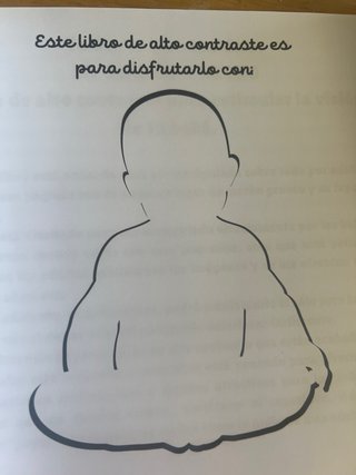 Libro de alto contraste para bebes
