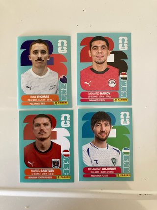 Cromos Panini Mundial 2026