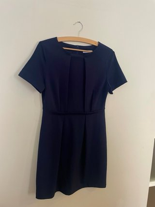 Vestido azul marino Kling talla M
