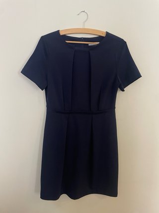 Vestido azul marino Kling talla M