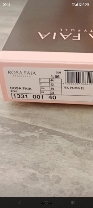 Slip Rosa Faia nero donna