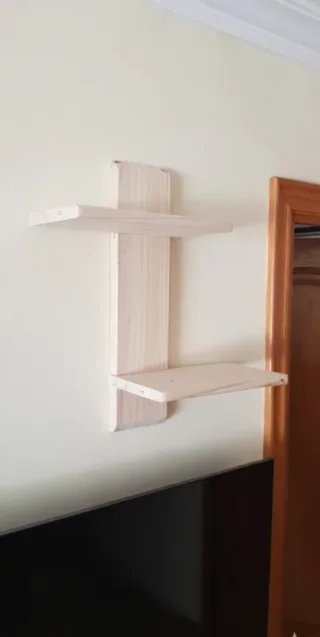 Estantería modular de madera