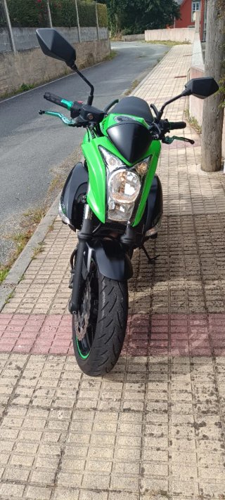 Kawasaki ER6N A2 Limitada Verde/Negra