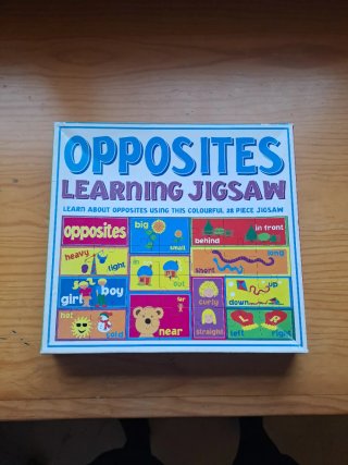 Juego de mesa Opposites Learning Jigsaw