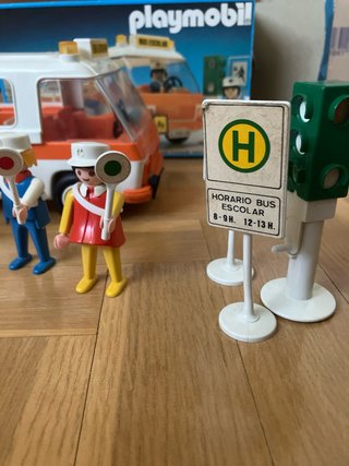 Autobús Escolar Playmobil 3521 (Años 80)
