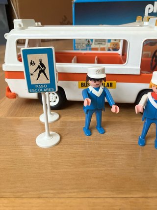 Autobús Escolar Playmobil 3521 (Años 80)