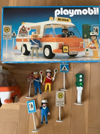 Autobús Escolar Playmobil 3521 (Años 80)