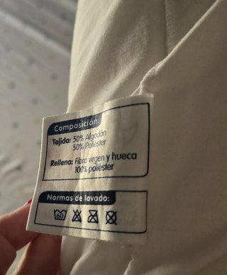 Almohadón Moshy Blanco