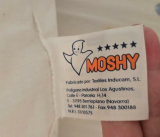 Almohadón Moshy Blanco