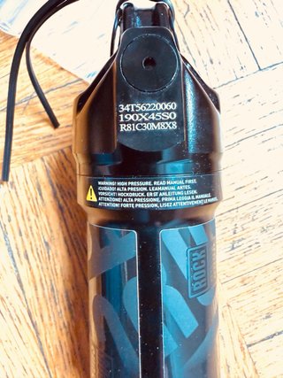 Ammortizzatore RockShox SideLux Select+ 190x45  3p
