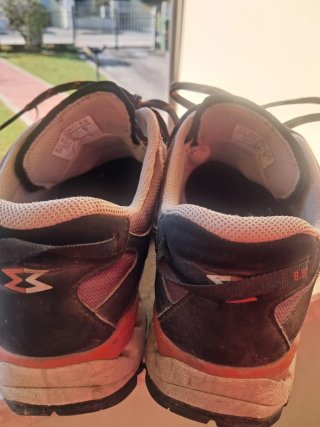 Scarpe trekking uomo/donna nero arancio