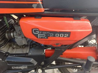 Derbi 2002 GP Naranja/Negra