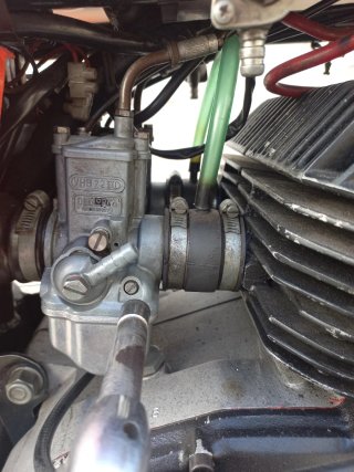Derbi 2002 GP Naranja/Negra