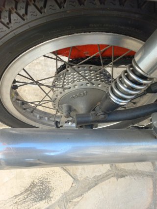 Derbi 2002 GP Naranja/Negra