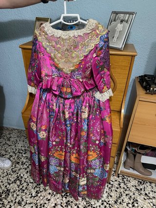 Vestido Fallera Niña 8-9 años