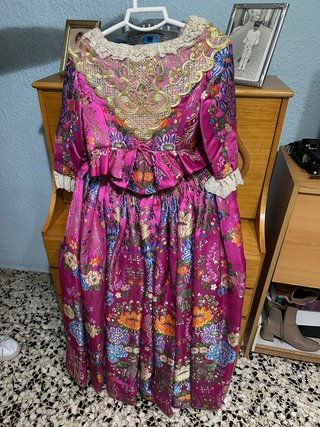 Vestido Fallera Niña 8-9 años