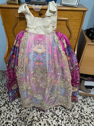 Vestido Fallera Niña 8-9 años