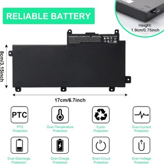 Batería CI03XL para HP ProBook