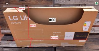 Caja TV 55" lg