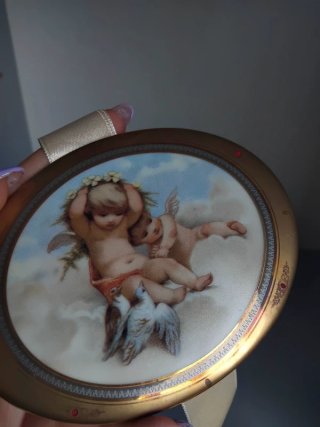 Placca Decorativa con Piattino Cherubini