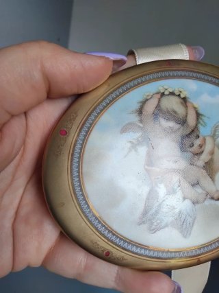 Placca Decorativa con Piattino Cherubini
