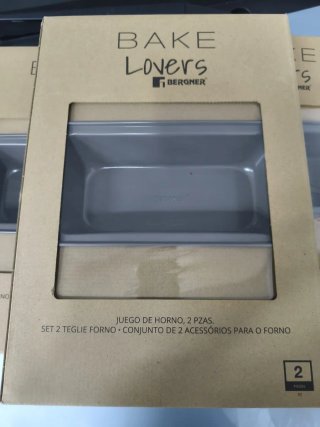 Lote 3 juegos bandejas horno Bergner Bake Lovers